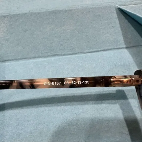 Cinzia Europa CIN 5157 Cat Eye Glasses – Shadow/Tuxedo Resin - Picture 8 of 9